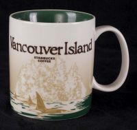 Starbucks Vancouver Island Collector Series 16 oz Coffee Mug 2009